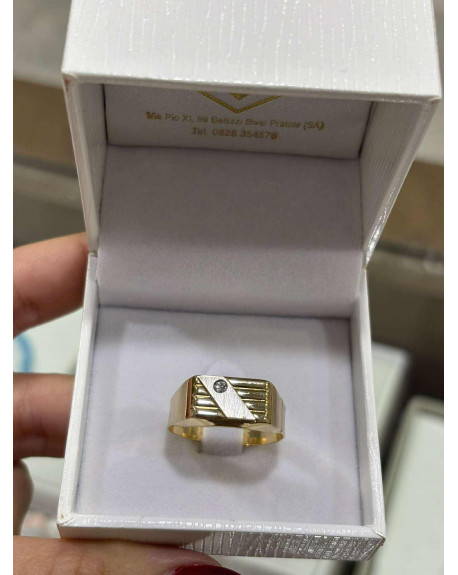ANELLO UOMO ORO 18KT