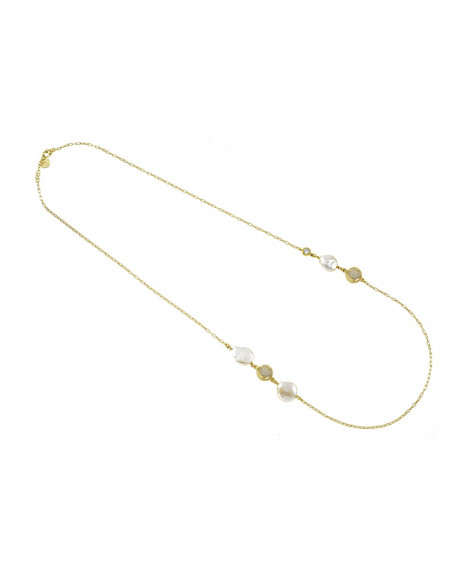 COLLANA AQUAFORTE CON PERLE BAROCCHE